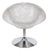 Rare Jacopo Foggini for Edra “Ester” Hand-Formed Polycarbonate Swivel Chair For Sale
