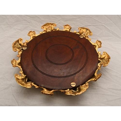 Rococo French Ormolu Mirrored Tray, 1880s For Sale - Image 9 of 10