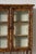 Wood 19th Century Tortoise Bamboo 2-Door Glass Front Cabinet For Sale - Image 7 of 10