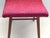 Red Mid-Century Red Fabric Footstool, 1970s For Sale - Image 8 of 15