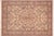 Beige Shabby Chic Pak-Persian Beige/Pink Wool Rug - 6'1'' X 9'6'' For Sale - Image 8 of 9