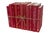 Booth & Williams Decorative Books - Cherry Book Bundle - 1 Foot of Red Books For Sale - Image 4 of 4
