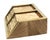 Metal Signed Karl Springer Marble and Brass Coasters With Caddy For Sale - Image 7 of 10