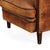 Wood Dutch Art Deco Style Leather Club Chair, C. 1960. For Sale - Image 7 of 8