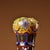 1900 - 1909 Vintage Chinese Gilt Copper Cloisonné "Garlic-Mouth" Floral Vase - 1360g For Sale - Image 5 of 10