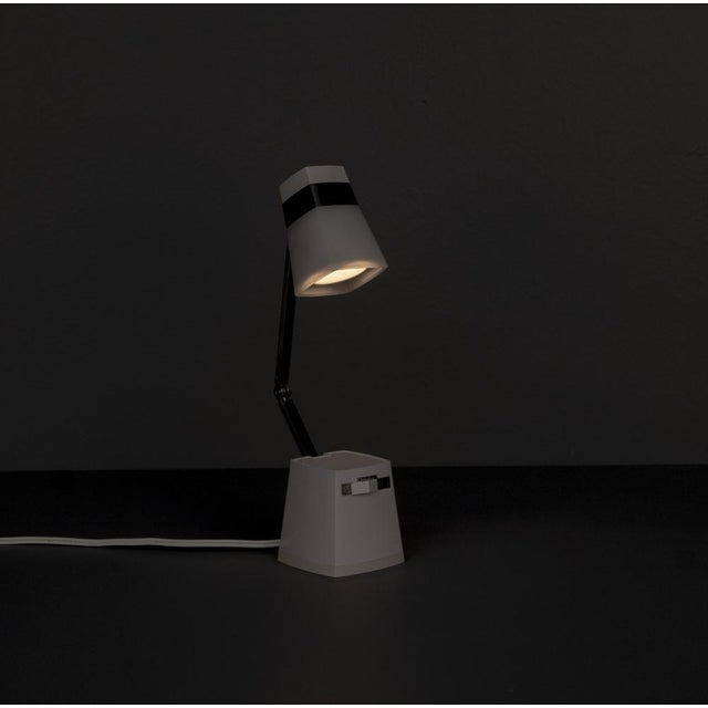 Table lamp taki model iris by tada kiko 1960s made in japan the taki light iris tl-84 lamp in a minimalist design. thanks...