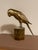 Brass Vintage Mid-Century Modern Brass Bird on Pedestal For Sale - Image 8 of 11