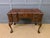 1920s Chippendale Style Writing Desk in Flame Mahogany, 1920 For Sale - Image 5 of 11