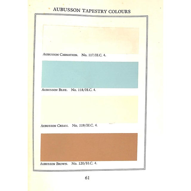 "A Tint Book of Historical Colours Suitable for Decorative Work" 1950 For Sale - Image 16 of 18
