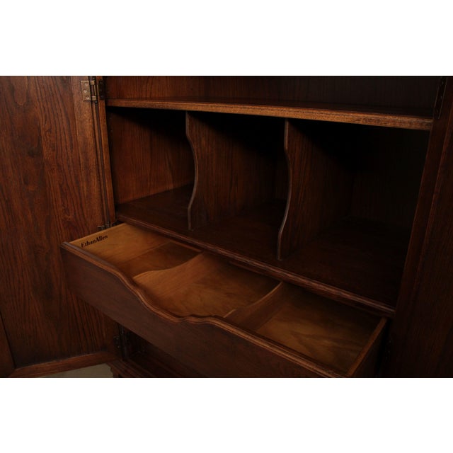 Ethan Allen Royal Charter Oak Bedroom Armoire Chairish