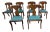 Mid 20th Century Henkel Harris American Classical Style Mahogany Dining Chairs with 1 Armchair - Set of 6 For Sale