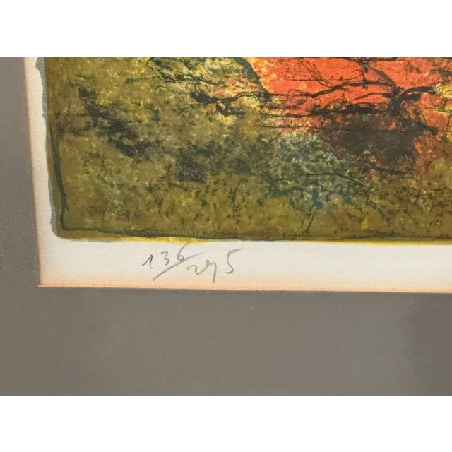 1960s 1960s Hoi Lebadang (1921-2015) - "Sun and Horse" - Rare Signed Lithograph 135/275 For Sale - Image 5 of 6