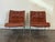 Vintage 1970's Cognac Leather Swedish Lounge Chairs For Sale - Image 11 of 15