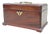 George II Mahogany Tea Caddy, 1730s For Sale