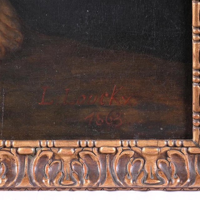 “madeleine repentente” (the penitent mary magdalene) the artwork “louckx l., the penitent magdalene” from 1863 is...
