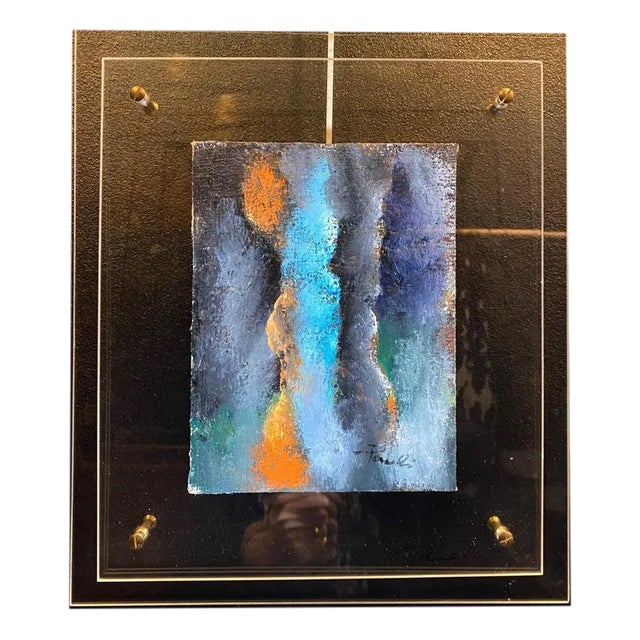 Gilbert Pauli, Chercher, Oil on Canvas, 2002 For Sale