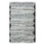 9x12 Gray Hand-Knotted Wool Striated Horizon Geometric Modern Carpet Rug For Sale