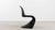 Panton S-chair in black, designed by Verner Panton for Herman Miller/Fehlbaum. This chair is from the second production...