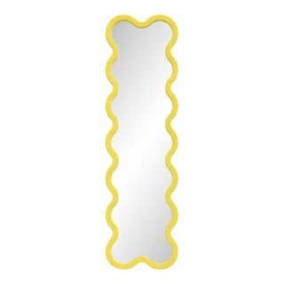 Decorative Organic Narrow Bathroom Mirror - Hvyli 14 Designed by Ivan Voitovych For Sale