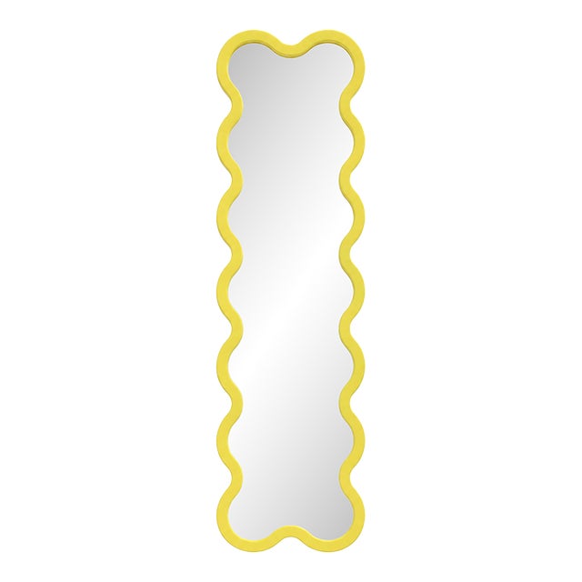 Decorative Organic Narrow Bathroom Mirror - Hvyli 14 Designed by Ivan Voitovych For Sale