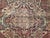 19th Century 19th Century Kerman Lavar Rug, Hand-Knotted Wool, Floral Pattern, Ivory & Red, 4x5 For Sale - Image 5 of 18