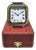 Santos Pendulette Alarm Clock by Cartier, Swiss, 1980s For Sale