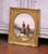 This elegant antique equestrian portrait was painted in France circa 1860 and captures a refined lady posed beside her...