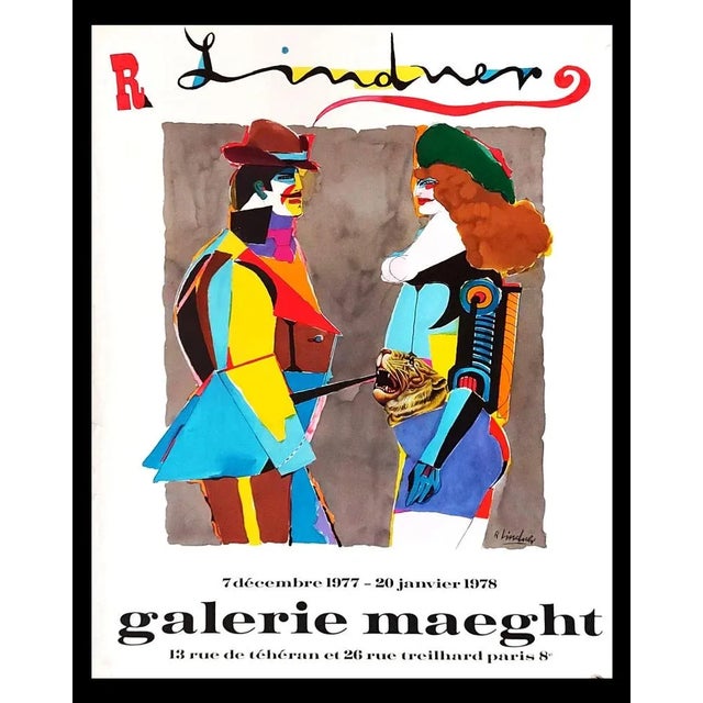 Richard Lindner, Exhibition Poster, 1978, Lithograph For Sale - Image 5 of 5