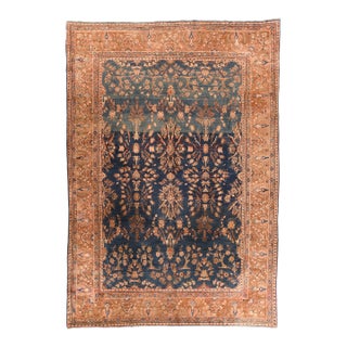 Antique Mohajeran Sarouk Rug 8'7'' X 12'5'' For Sale