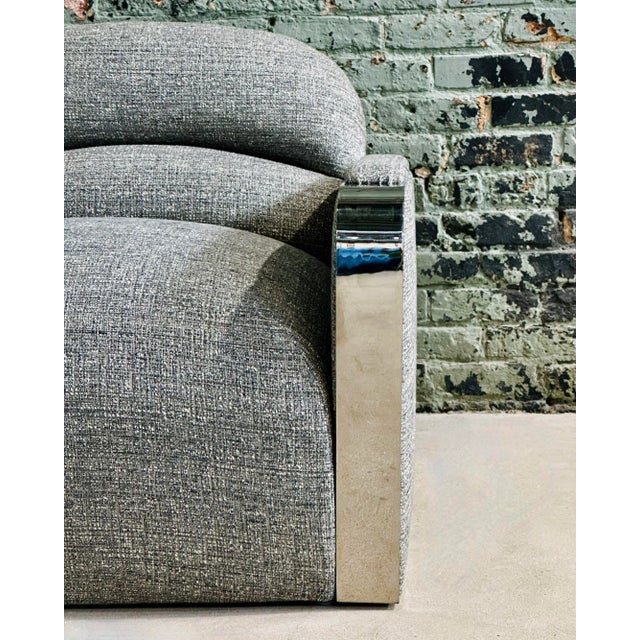 Gray Brueton Habana Lounge Chair by Stanley Friedman, 1980 For Sale - Image 8 of 10