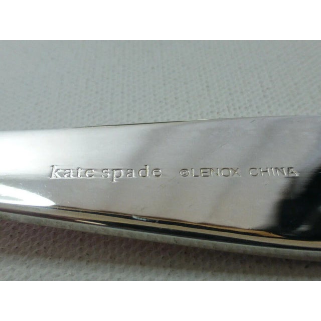 Silver Kate Spade New York Pippin Park by Lenox Silver Plate Baby Girl Feeding Set - 3 Pieces For Sale - Image 8 of 11