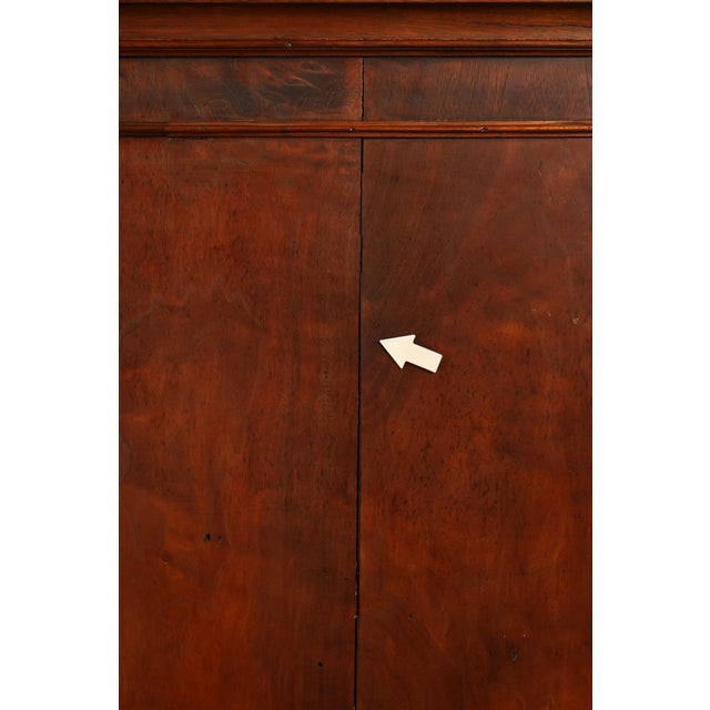 Antique 18th Century American Walnut Tall Chest Of Drawers For Sale - Image 17 of 18