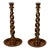 Pair of 19th Century Tall English Candlesticks For Sale