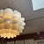 White Possini Euro Flower Pendant Chandelier, White For Sale - Image 8 of 12