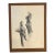 Late 20th Century Original Nicholas Barbieri Figurative Charcoal Drawing For Sale
