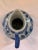 Vintage Chinese Blue and White Porcelain Pitcher With Crackle Glaze For Sale - Image 4 of 7
