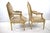 French Early 1900s Antique Louis XVI Arm Chairs - Set of 2 For Sale - Image 3 of 10