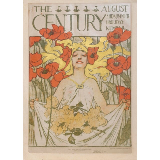 Tan The Century - Midsummer Holiday Number, August, Joseph Christian Leyendecker, Poster For Sale - Image 8 of 8