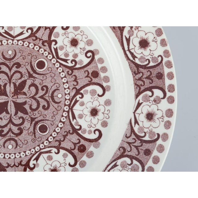 Ali Faience Plates by Raija Uosikkinen for Arabia, Finland, 1960s, Set of 12 For Sale - Image 4 of 6