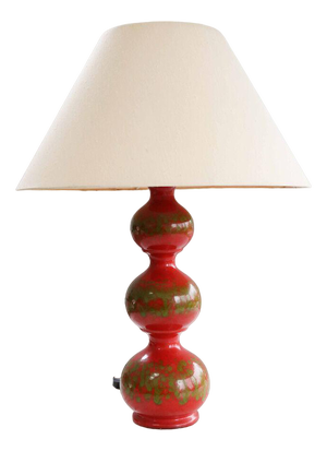 Space Age Bubble Ceramic Table Lamp from Kaiser Leuchten, 1960s