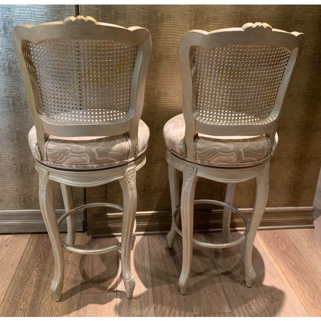 Vintage French Bar Stools a Pair Chairish
