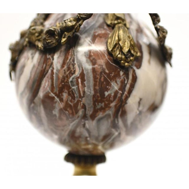 French Empire Decorative Vases, 1890, Set of 2 For Sale - Image 6 of 13
