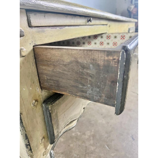 French Provincial Writing Desk 1930’s For Sale - Image 13 of 17