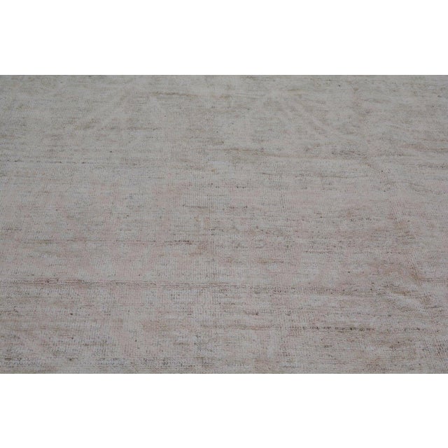 Oushak Hand Knotted Wool Rug, 10'x14'3'' For Sale In New York - Image 6 of 6