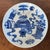 Chinoiserie Antique 19th Century Chinese Blue and White Porcelain Dish or Small Plate Decorated in the Kangxi Manner With Auspicious Objects For Sale - Image 3 of 10