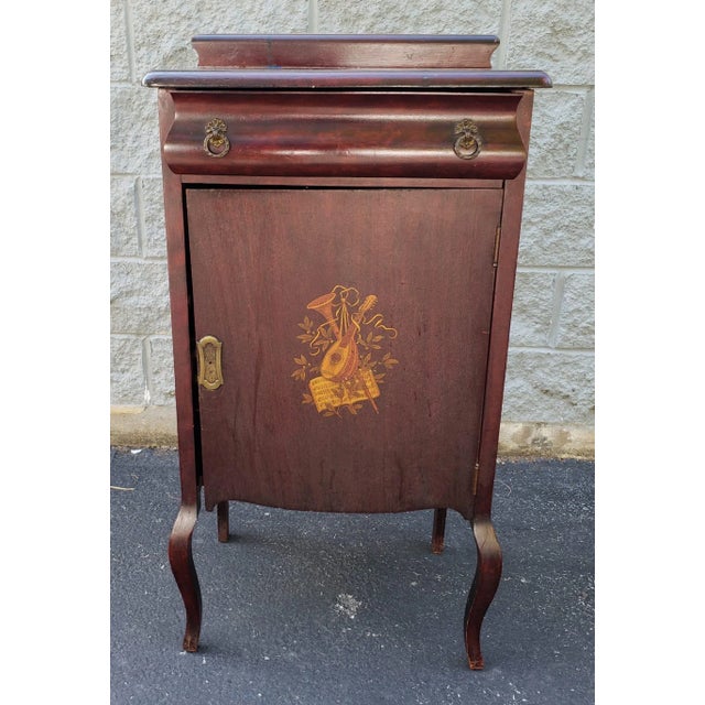 Late 19th Century Victorian Mahogany Sheet Music Cabinet For Sale - Image 9 of 9