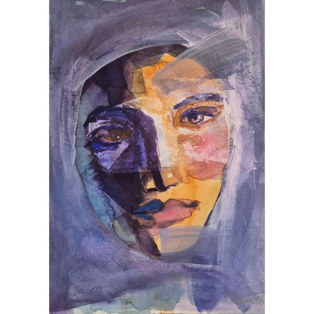 Contemporary Anna Masiul-Gozdecka, Improvisations, 2026, Acrylic on Cardboard For Sale - Image 3 of 6