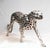 Art Deco Silver Plate and Bronze Cheetah Cat in Statue, 1980s For Sale - Image 9 of 16