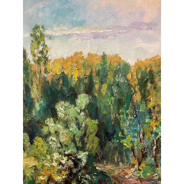Georgij Moroz, Flowery Meadow, 2000, Oil Painting For Sale - Image 5 of 9