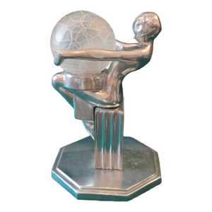 1970s Art Deco Accent Lamp